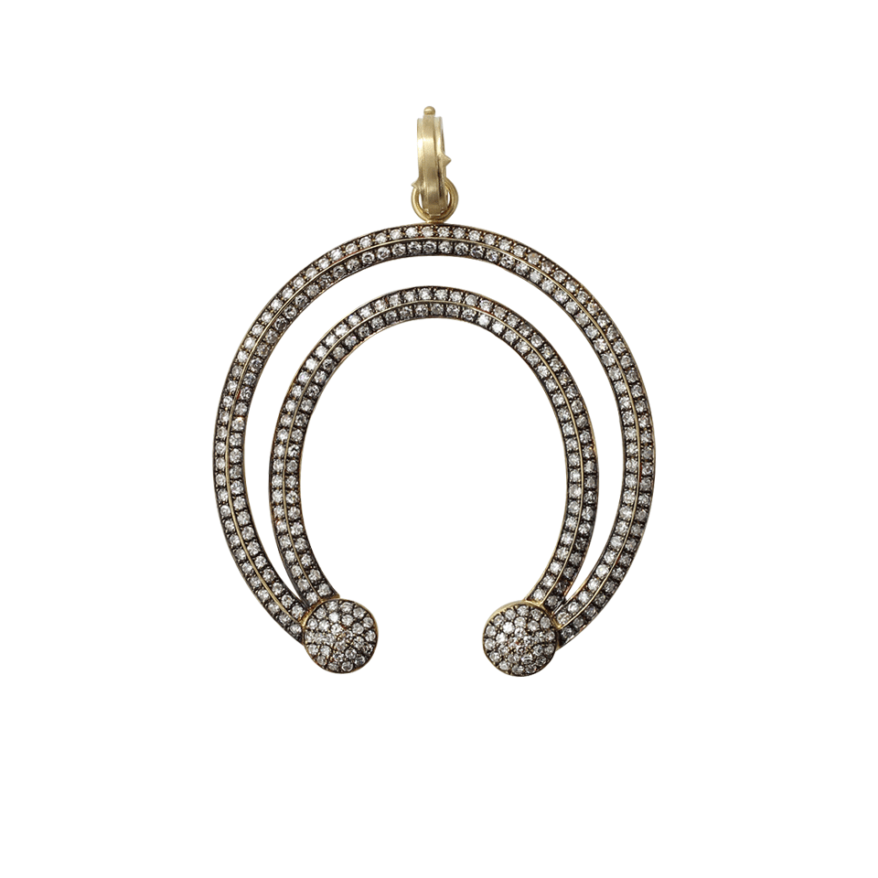 SYLVA & CIE, Diamond Horse Shoe Pendant