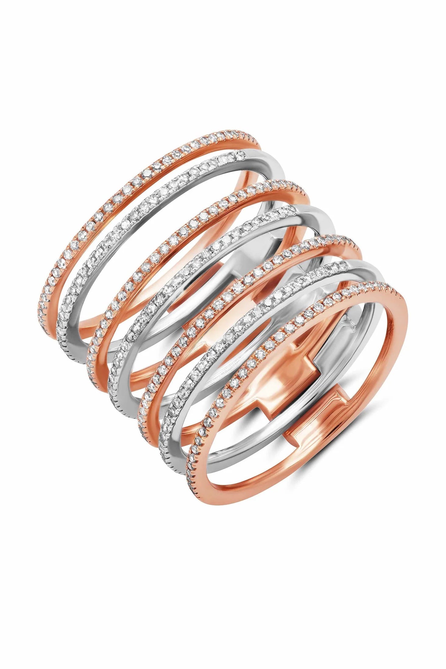 GRAZIELA, Diamond Mega Band Ring