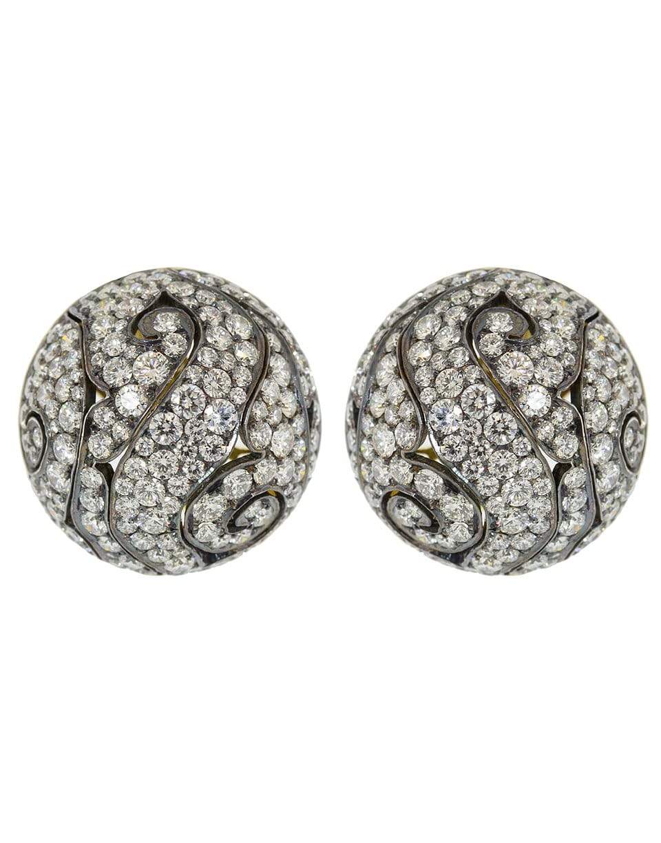 NICHOLAS VARNEY, Diamond Meiji Earring Studs