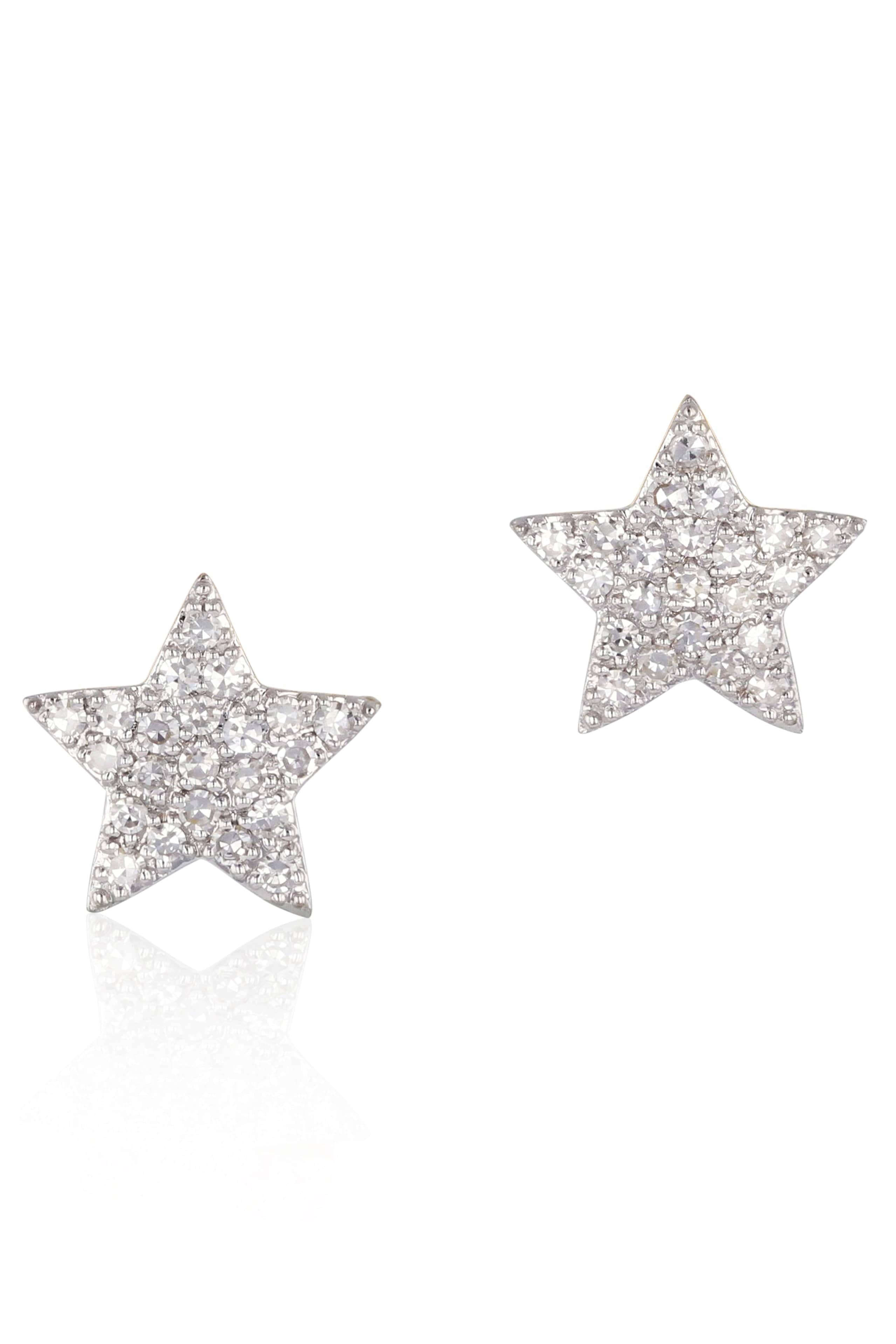 PHILLIPS HOUSE, Diamond Mini Star Infinity Earrings