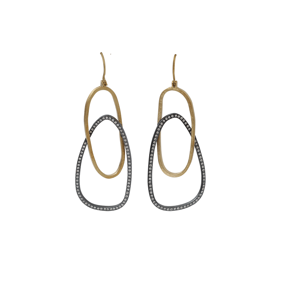 TODD REED, Diamond Openwork Earrings