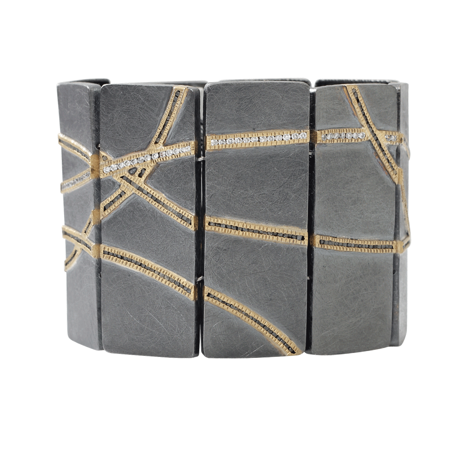 TODD REED, Diamond Panel Bracelet