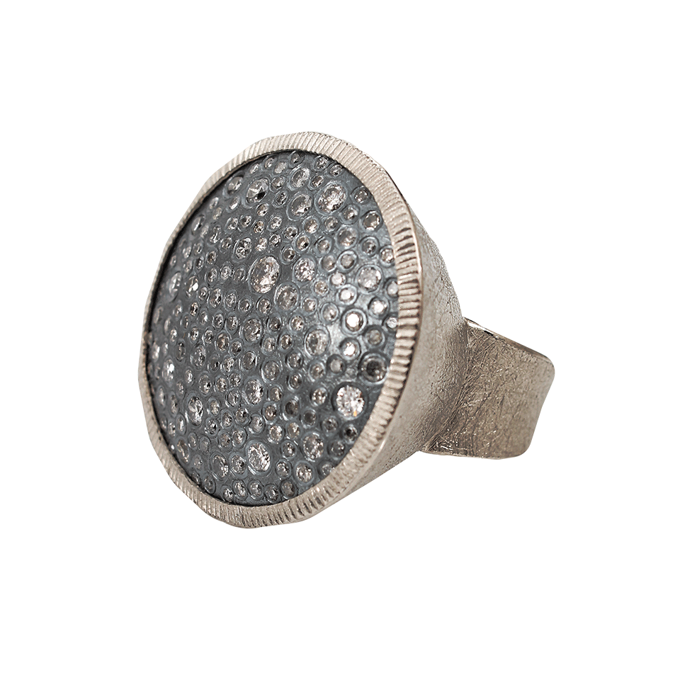 TODD REED, Diamond Pave Circle Ring