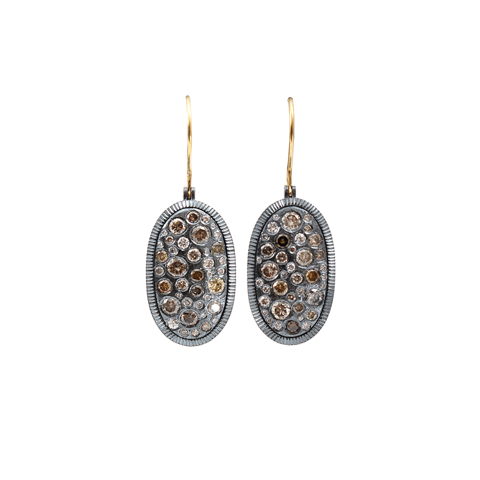 TODD REED, Diamond Pave Drop Earrings