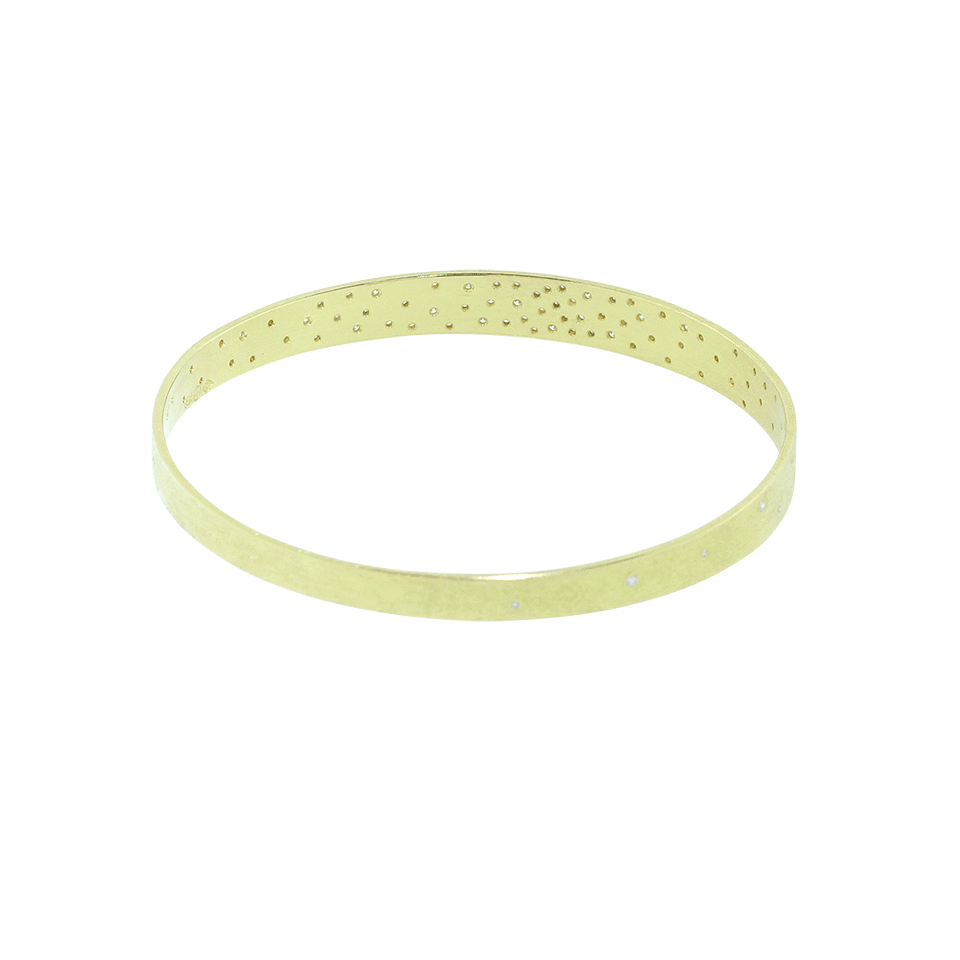 TODD REED, Diamond Sprinkle Tapered Bangle