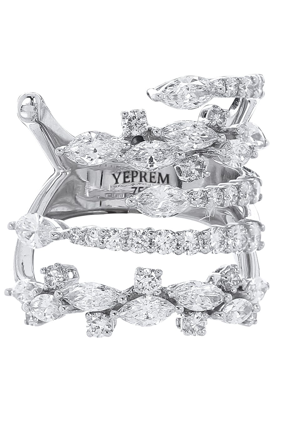 YEPREM JEWELLERY, Diamond Stack Ring