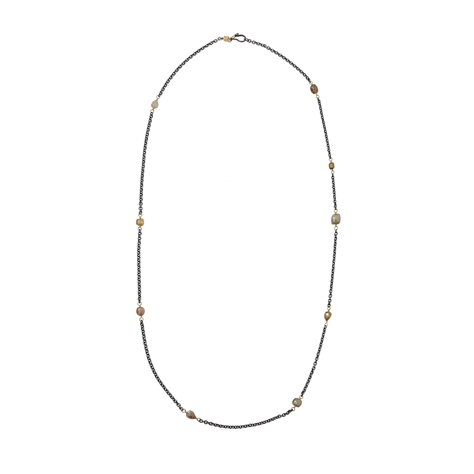 TODD REED, Diamond Station Necklace