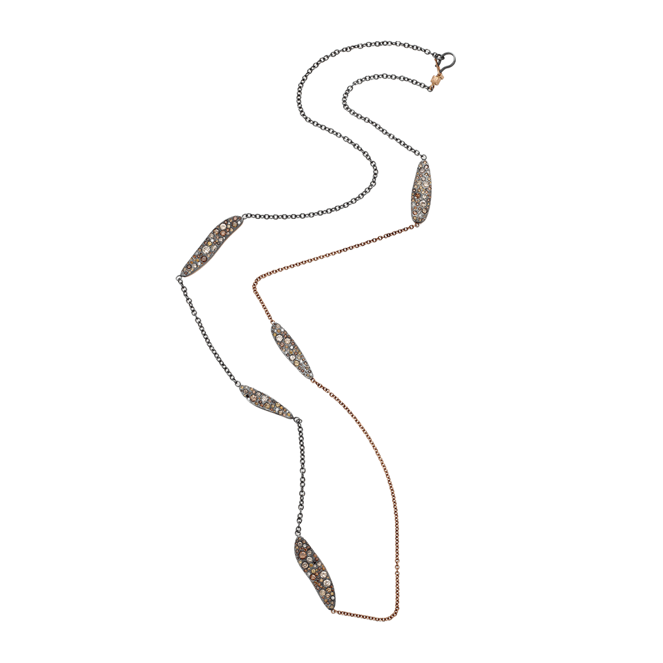 TODD REED, Diamond Station Necklace