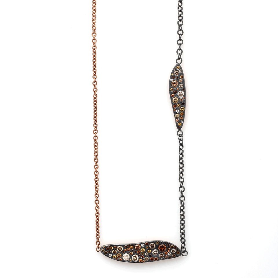 TODD REED, Diamond Station Necklace