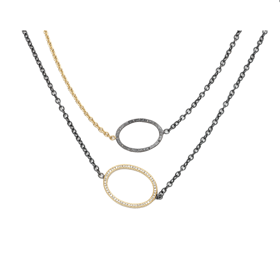 TODD REED, Diamond Station Necklace