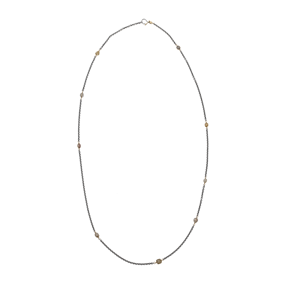 TODD REED, Diamond Station Necklace