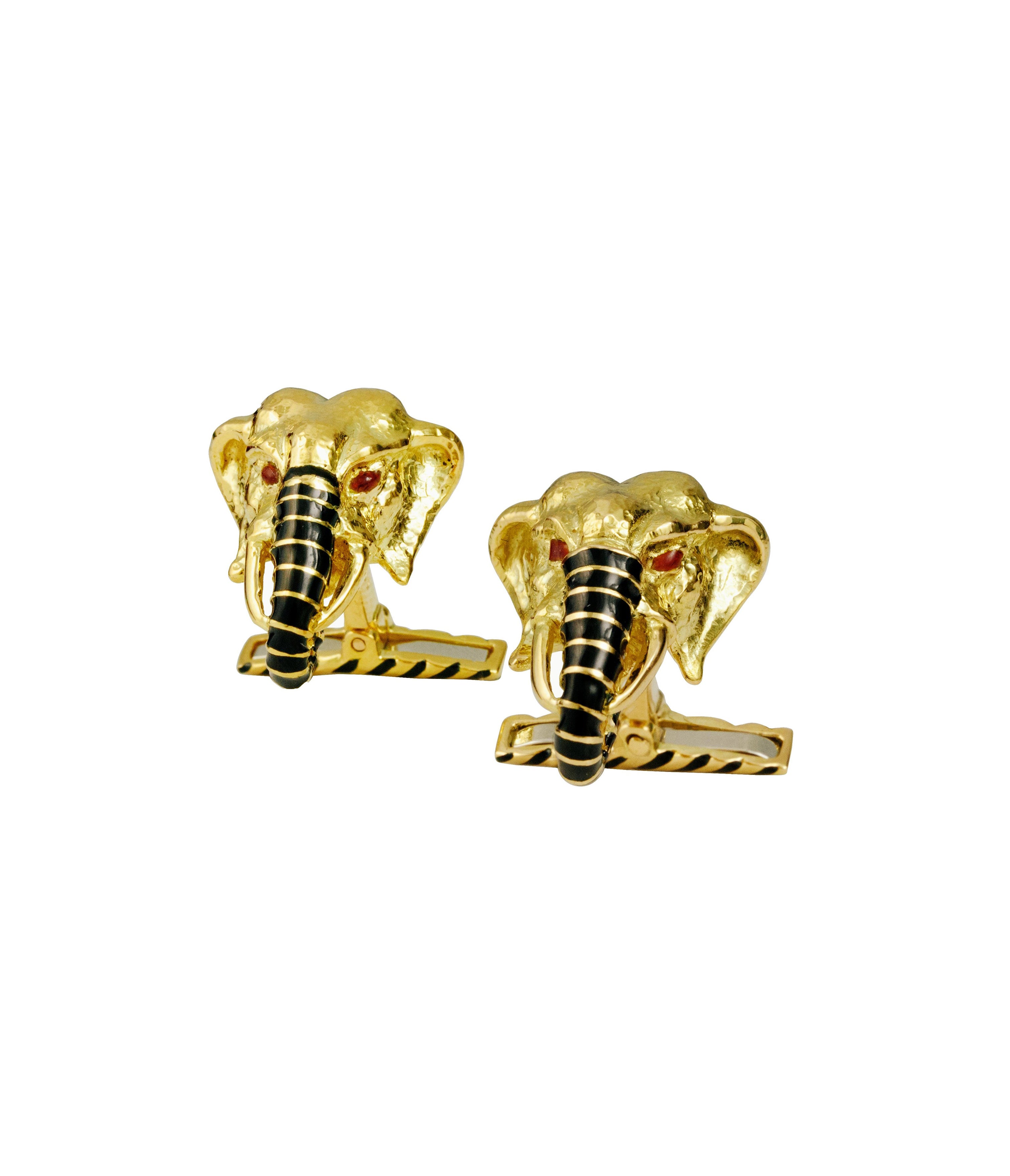 David Webb Workshop, Elephant Cuff Links