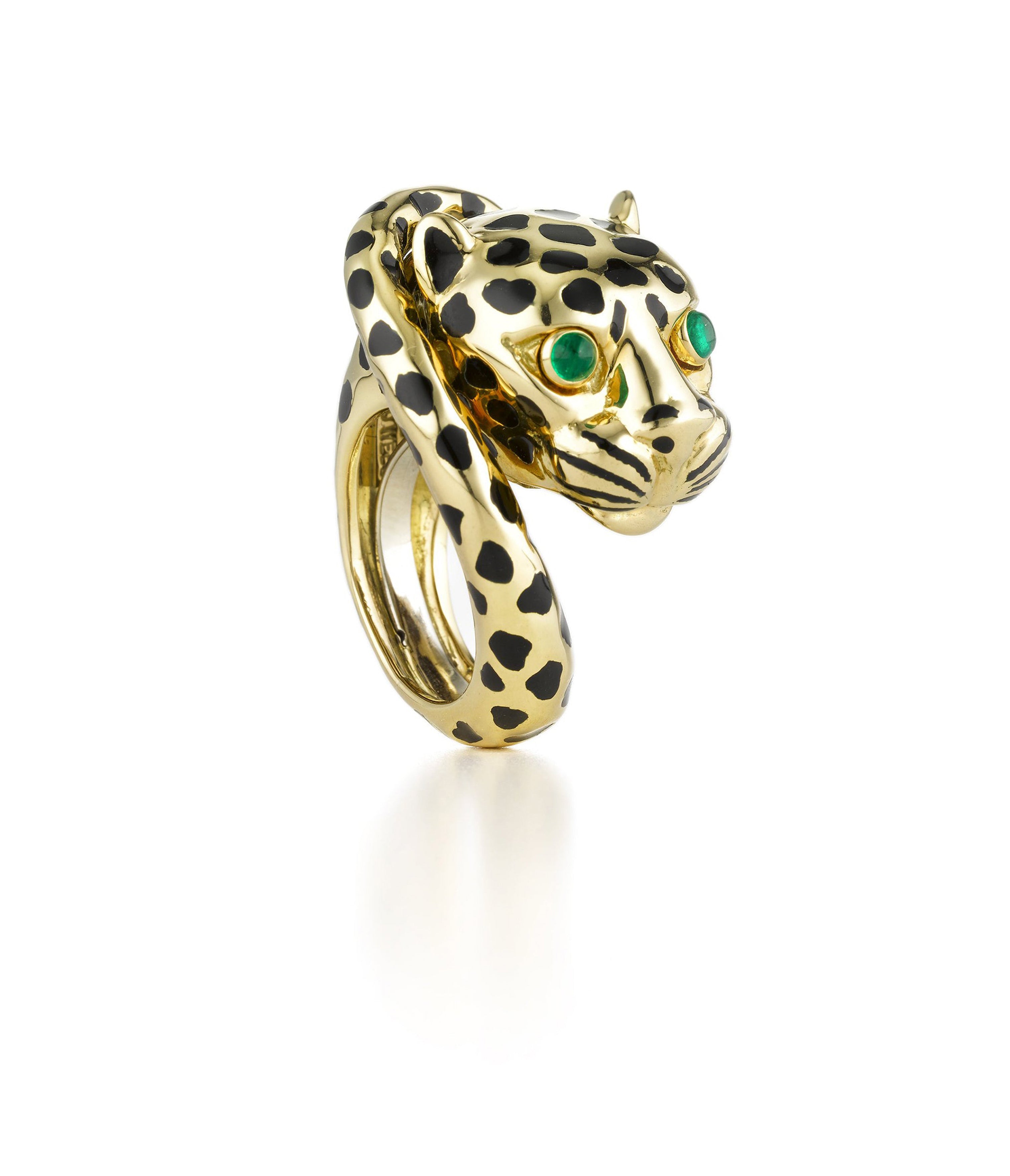 Booth, Lynn, Leopard Ring, Wrapped Tail