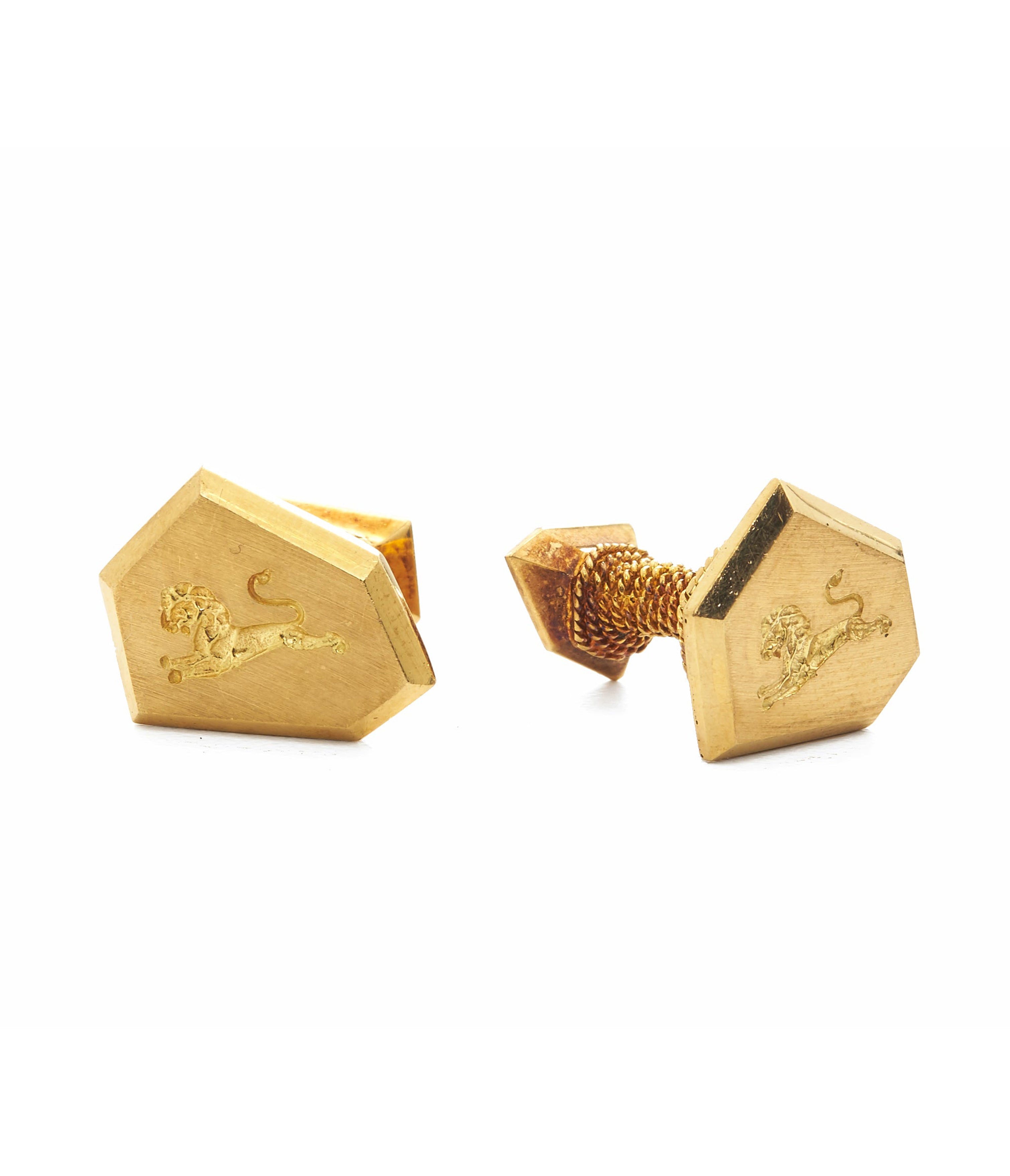 David Webb Workshop, Lion Cuff Links