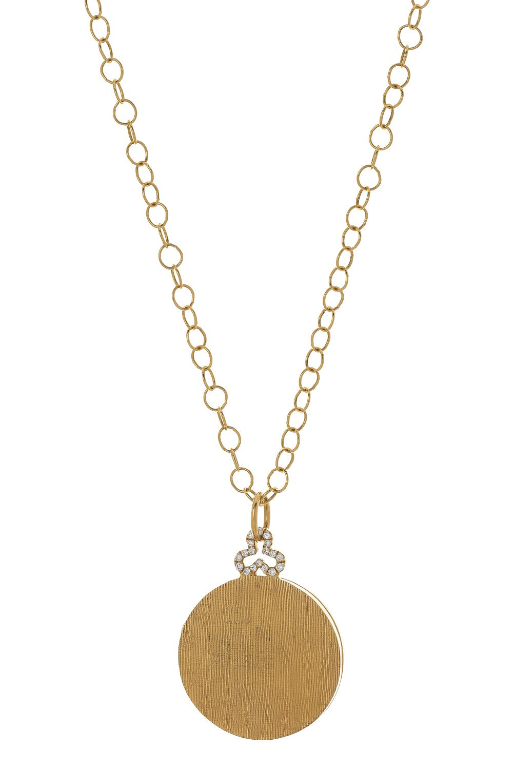 DEVON WOODHILL, Medium Diamond Trefoil Locket