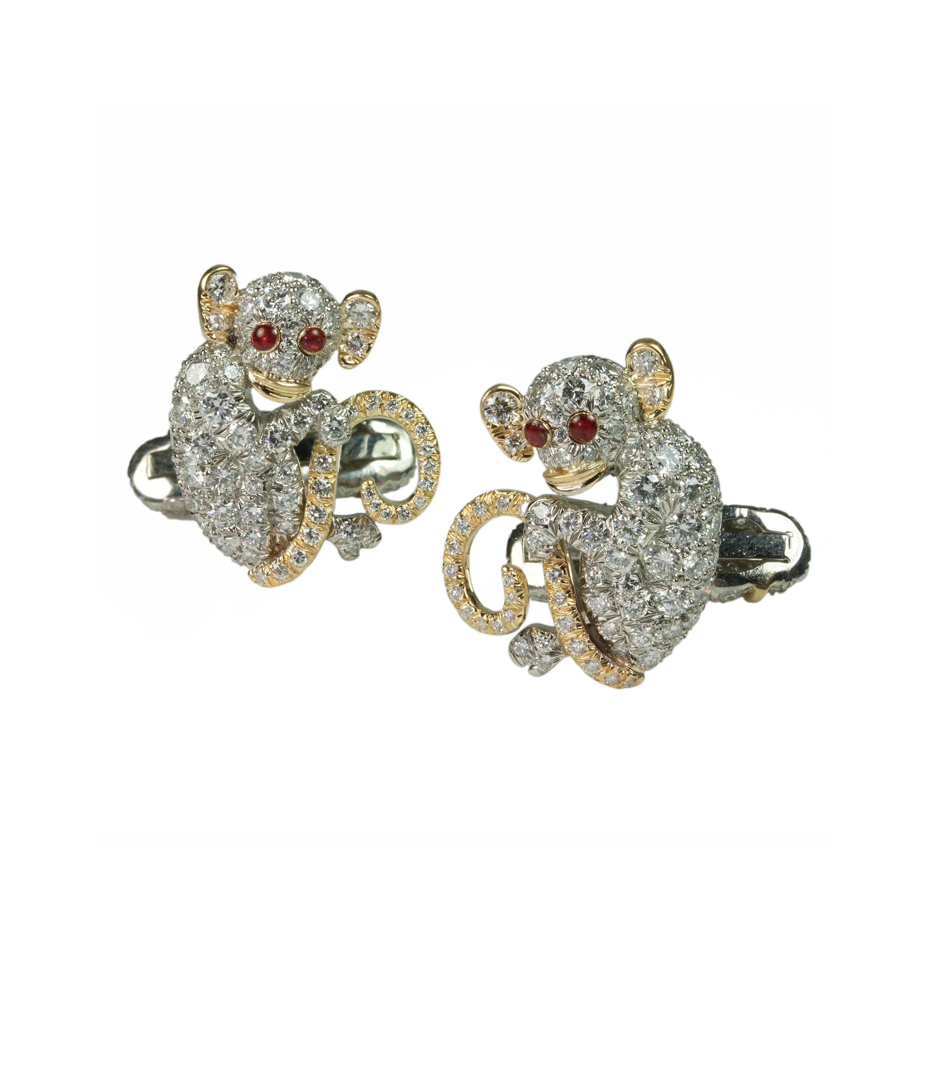 David Webb Workshop, Monkey Cuff Links