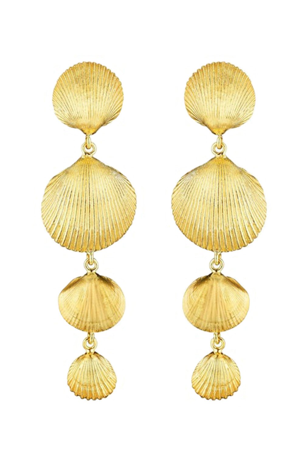 CADAR, Shell Drop Earrings