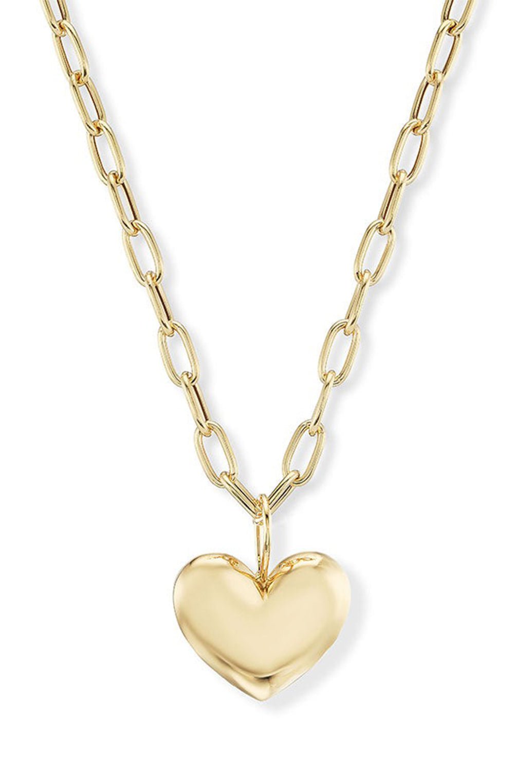 BRENT NEALE, Small Puff Heart Pendant Necklace