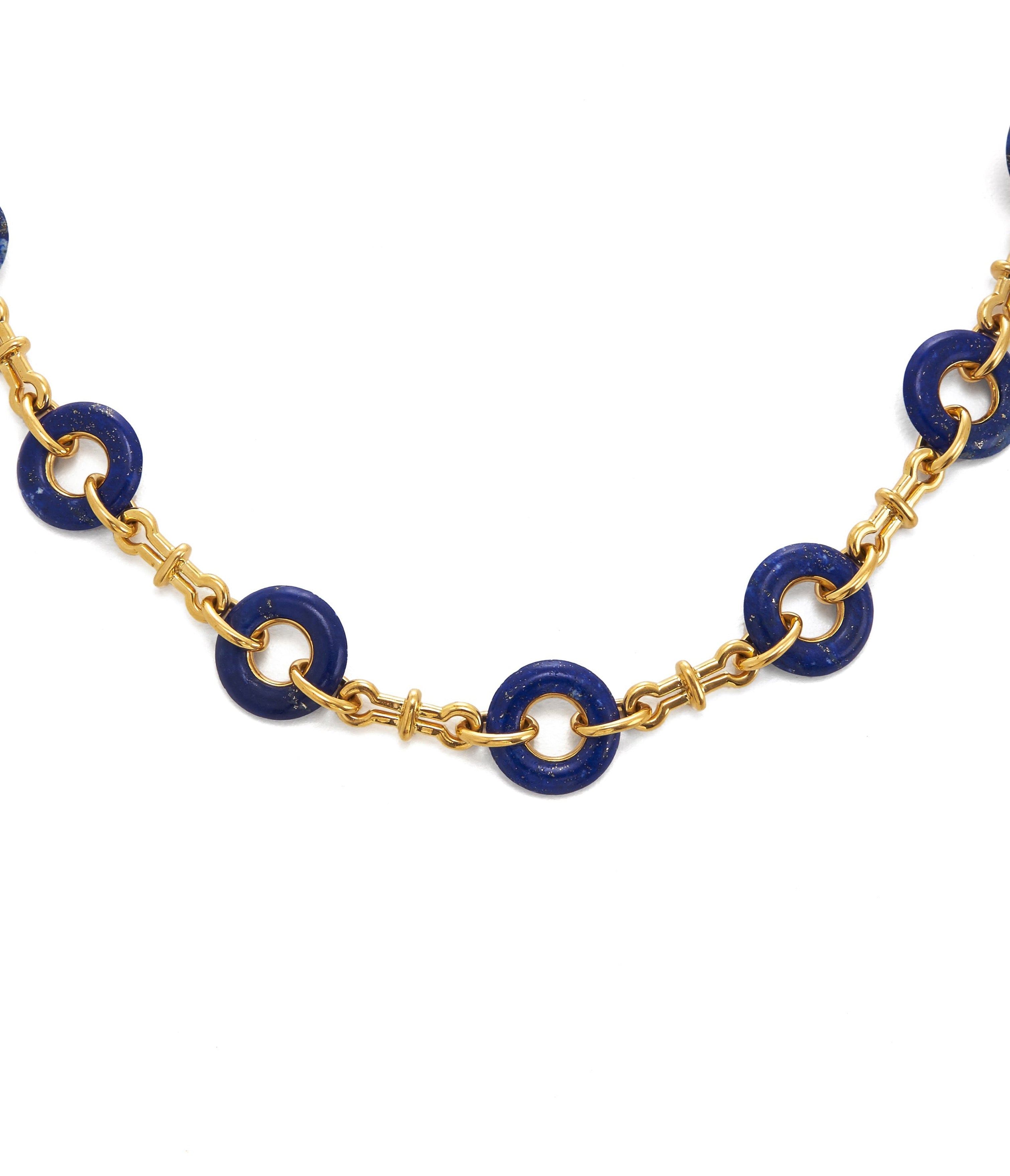 Zanardi, Stones Necklace, Lapis Lazuli, 18"