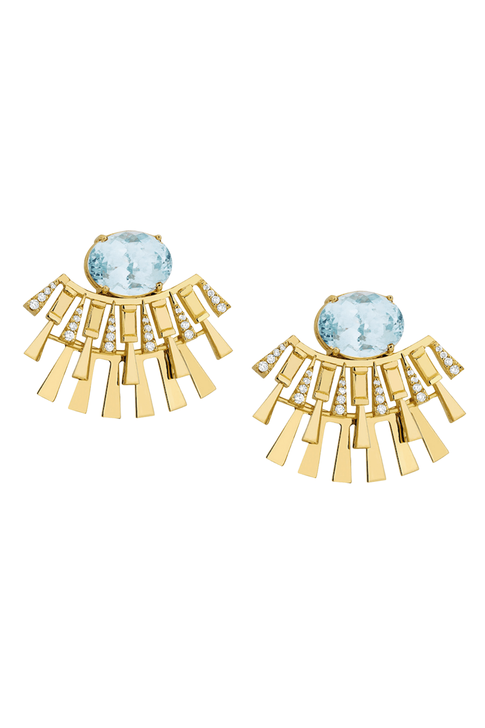 CAROL KAUFFMANN, Valentim Topaz Earrings