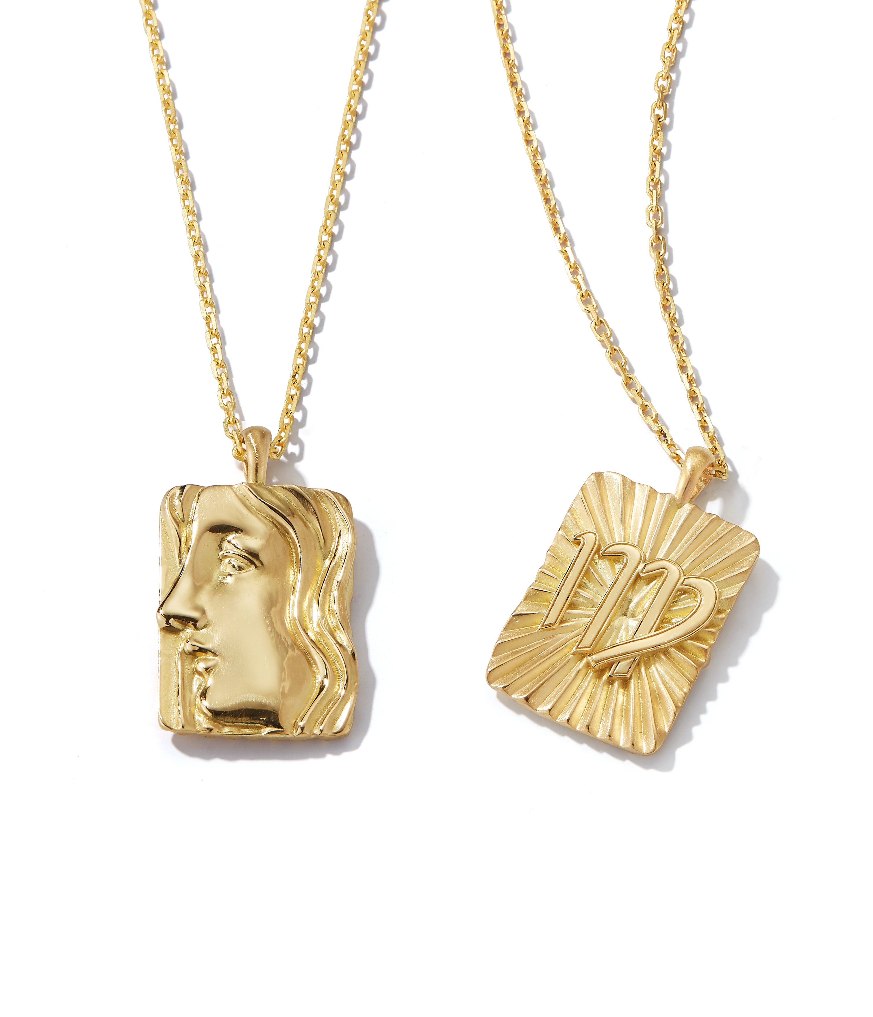 David Webb Workshop, Virgo Zodiac Pendant Necklace