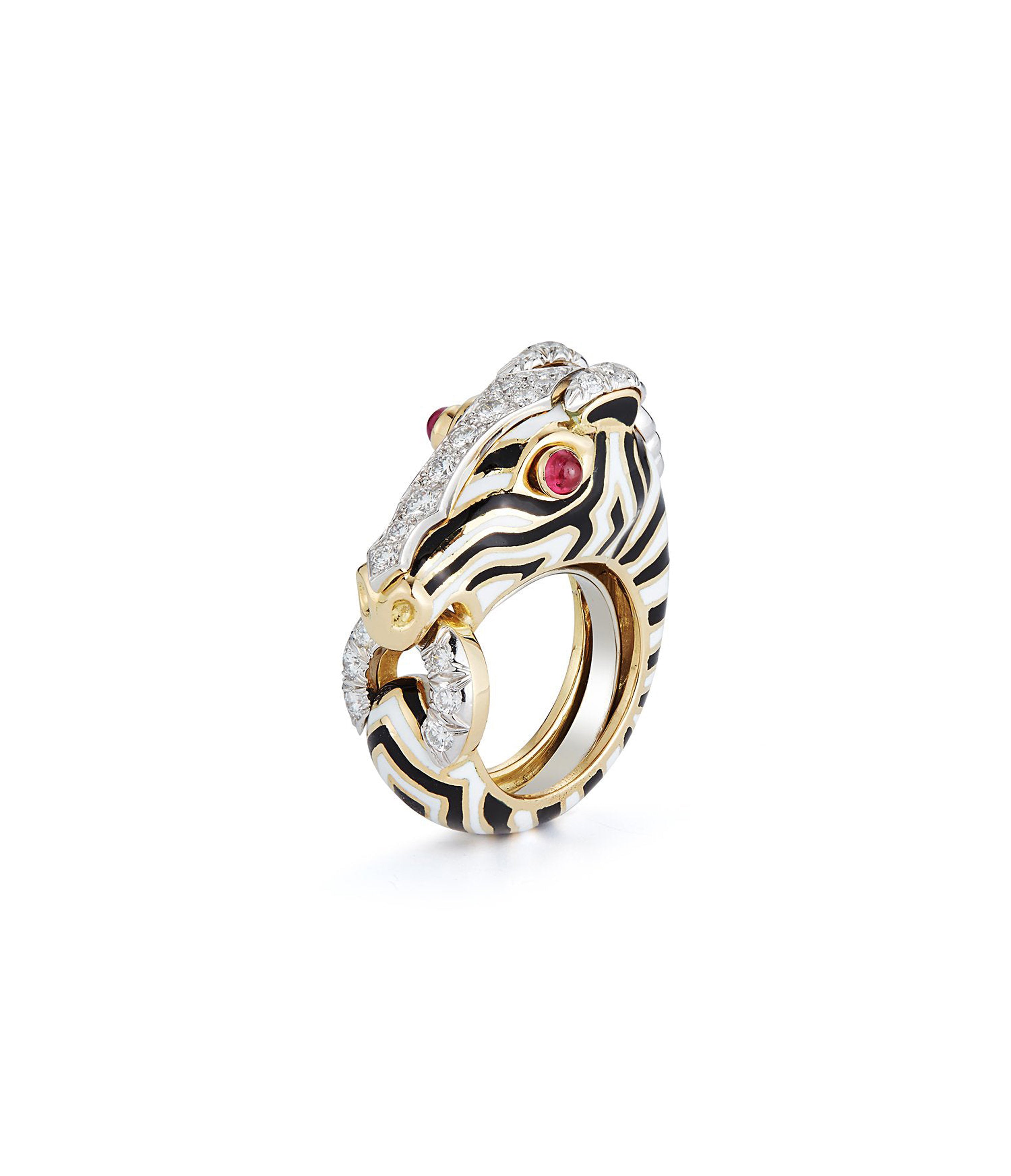 David Webb Workshop, Zebra Ring